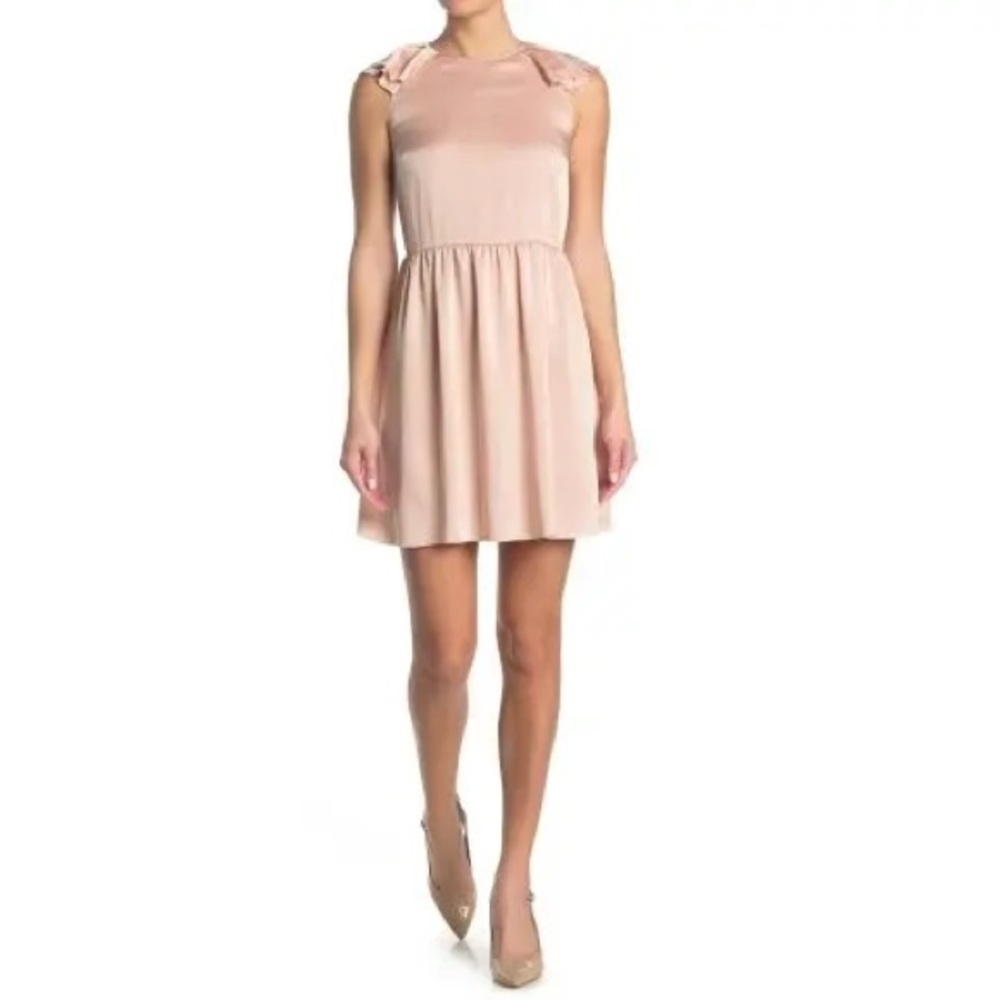 RED Valentino Soft Pink Sleeveless Mini Dress